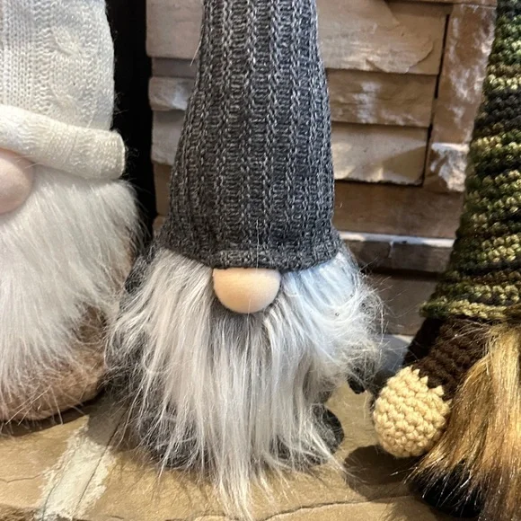 Charming Holiday Gnome Trio - Picture 5 of 6